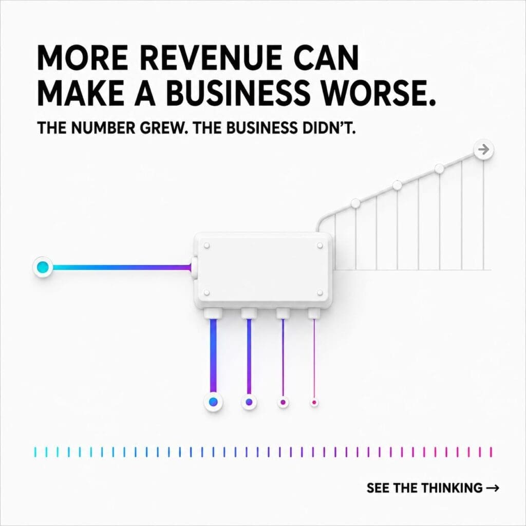 more revenue can make a business worse