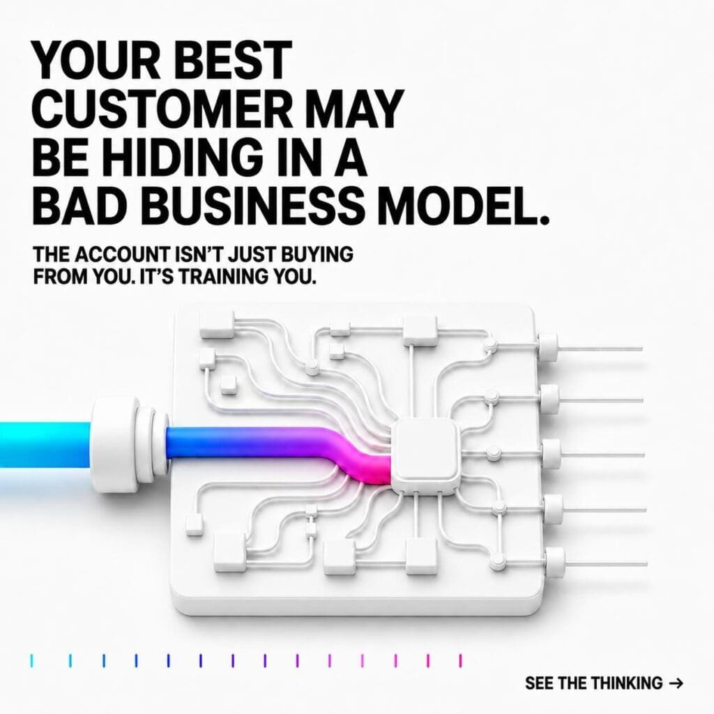 your best customer may be hiding in a bad business model