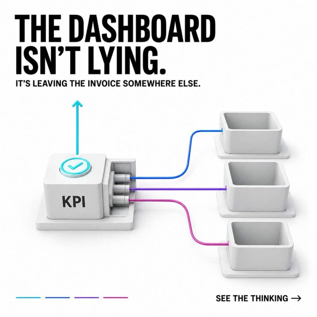 most bad kpis are not false. they are incomplete.